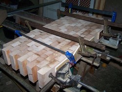 fabrication du plan de travail 