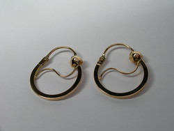 CREOLES TRADITIONNELLES DE SAVOIE FILS CARRE OR 18K  - BIJOUTERIE DELAVEST          