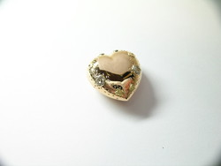 COEUR TRADITIONNEL SAVOIE AVEC DECORS OR ROSE 18K - BIJOUTERIE DELAVEST          