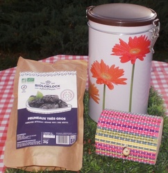 Pruneaux gros schs bio Lot et Garonne 200 gr - FLORISIM
