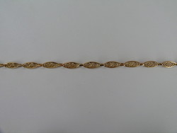 CHAINE DE SAVOIE TRADITIONNELLE EN OR ROSE 750/000 - BIJOUTERIE DELAVEST          