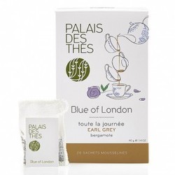 Mousselines Palais des Thés Blue Of London - LA BRULERIE DU SENAT : cafés, thés, machines automatiques à grains Jura