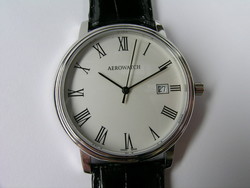 MONTRE HOMME AEROWATCH ACIER - BIJOUTERIE DELAVEST          