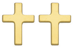 CROIX OR JAUNE 750 MILLIEMES - BIJOUTERIE DELAVEST          