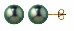 PERLES DE TAHITI OR  JAUNE 18 CARATS - BIJOUTERIE DELAVEST          