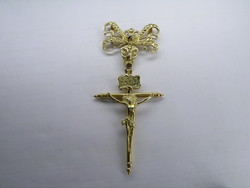 CROIX TRADITIONNELLE DE SAVOIE OU CROIX DE MAURIENNE OR 18K - BIJOUTERIE DELAVEST          