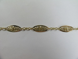 BRACELET TRADITIONNEL FILIGRANE OR JAUNE - BIJOUTERIE DELAVEST          