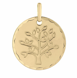 PENDENTIF ARBRE DE VIE OR 18 CARATS - BIJOUTERIE DELAVEST          