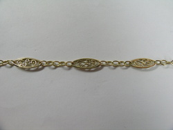 BRACELET TRADITIONNEL FILIGRANE OR JAUNE - BIJOUTERIE DELAVEST          