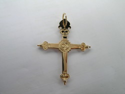 CROIX TRADITIONNELLE DE SAVOIE OU CROIX JEANNETTE - BIJOUTERIE DELAVEST          