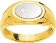 CHEVALIERE HOMME OR JAUNE 750/000 - BIJOUTERIE DELAVEST          