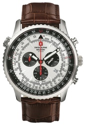 MONTRE CHRONO CUIR  - BIJOUTERIE DELAVEST          
