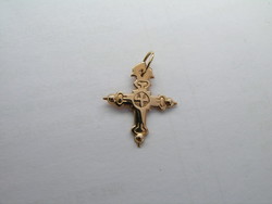 CROIX TRADITIONNELLE DE SAVOIE OU JEANNETTE  PETIT MODELE - BIJOUTERIE DELAVEST          