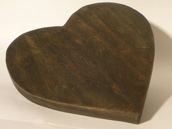 DESSOUS DE PLAT COEUR EN BOIS - DE JADIS A DEMAIN