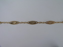 CHAINE DE SAVOIE TRADITIONNELLE OR ROSE 750/000 FILIGRANE - BIJOUTERIE DELAVEST          