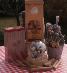 Macaron noix 220 gr Moulin Damien Isere - FLORISIM