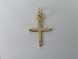 CROIX TRADITIONNELLE DE SAVOIE OU PLATE DE TARENTAISE - BIJOUTERIE DELAVEST          