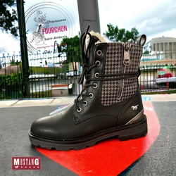 Bottines MUSTANG 1472-601-9. - CHAUSSURES FOURCHON