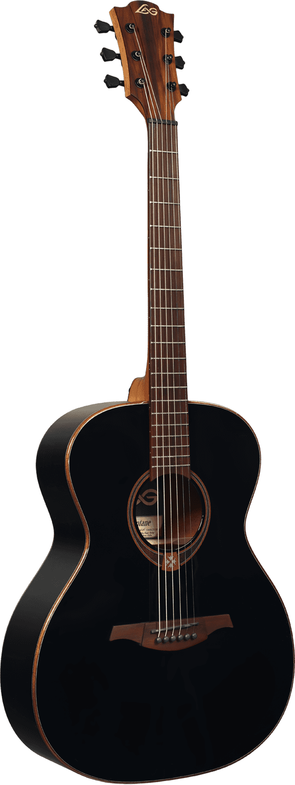 Guitare folk Lâg T118A-BLK - Voir en grand