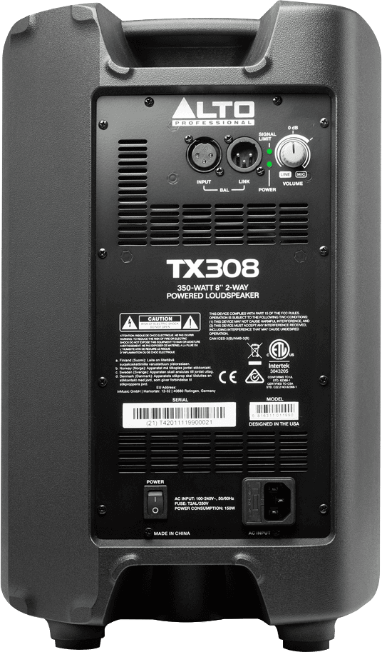 Enceinte Alto Pro TX308 - Voir en grand