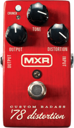 Pédales d'effets MXR Distorsion - La Maison de la Musique