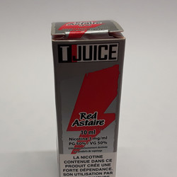 e-Liquide  Red Astaire T-JUICE 10ML - Tabac de la tour