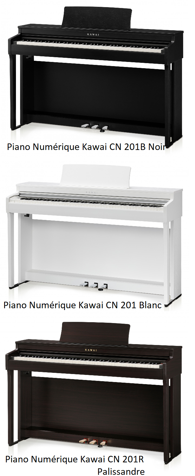 Piano Numérique Kawai CN 201. - Voir en grand