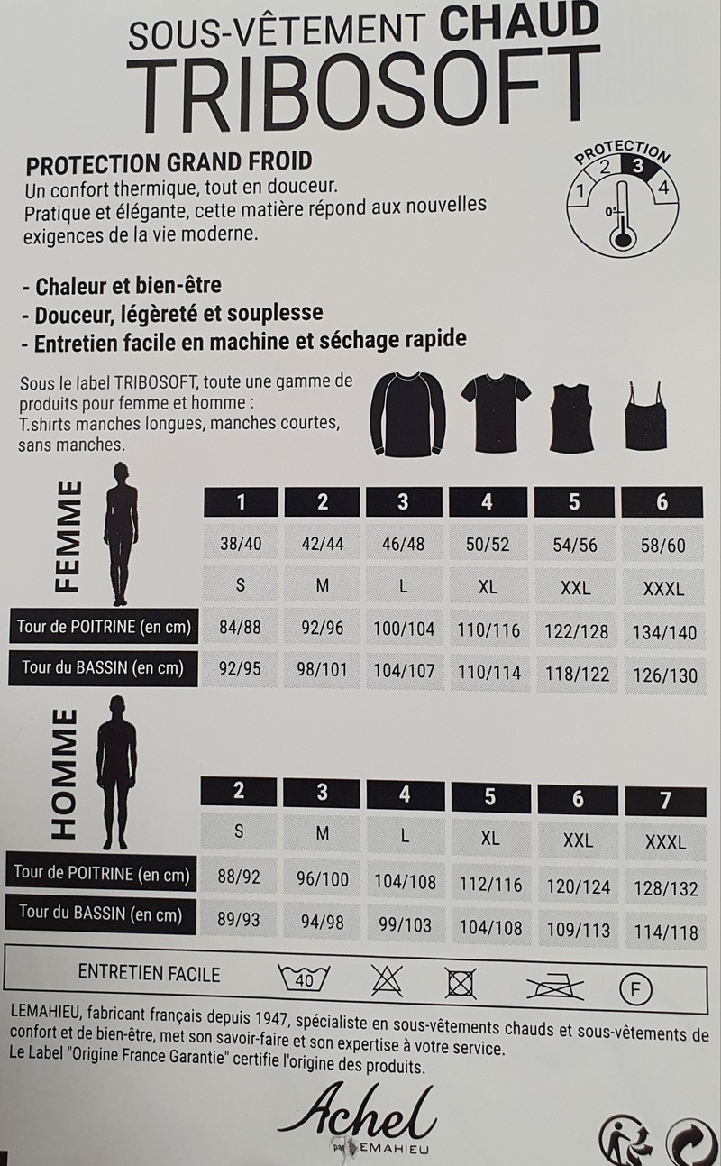 Lemahieu - T-shirt thermique femme