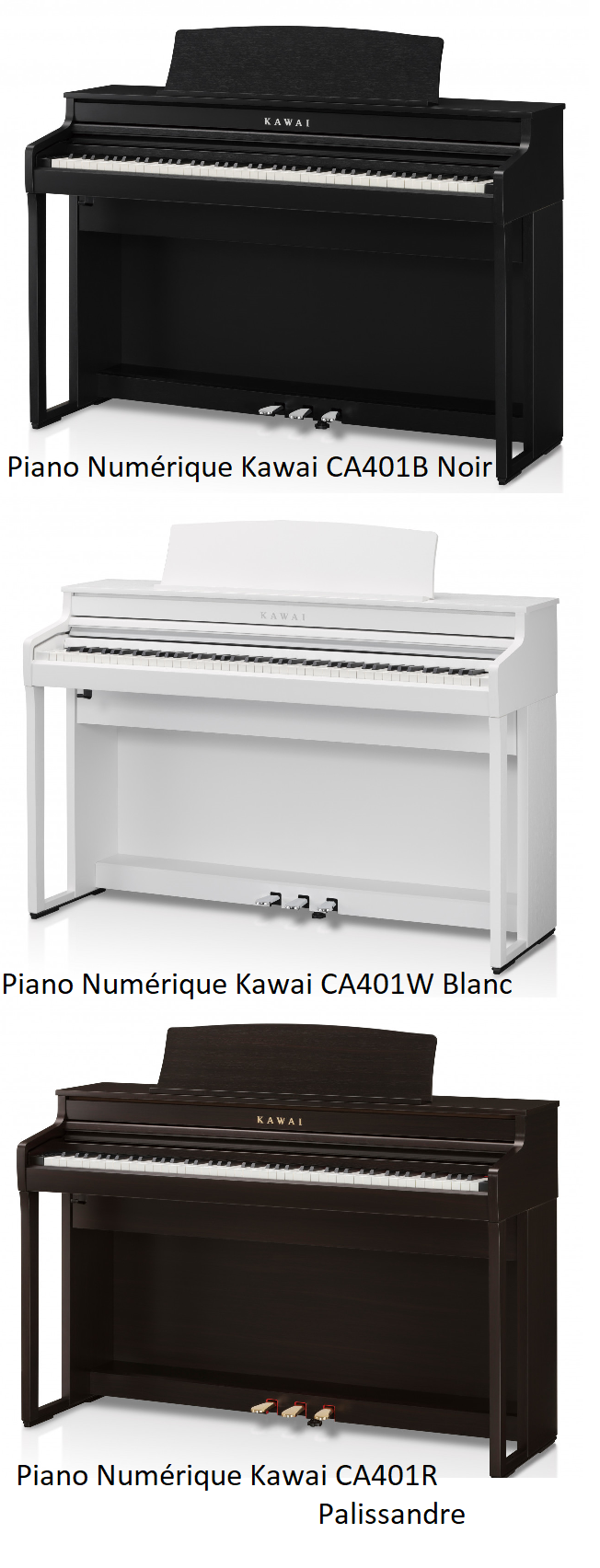 Piano Numérique Kawai CA401 - Voir en grand