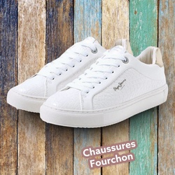 Baskets Pepe Jeans ADAMS Croco - CHAUSSURES FOURCHON
