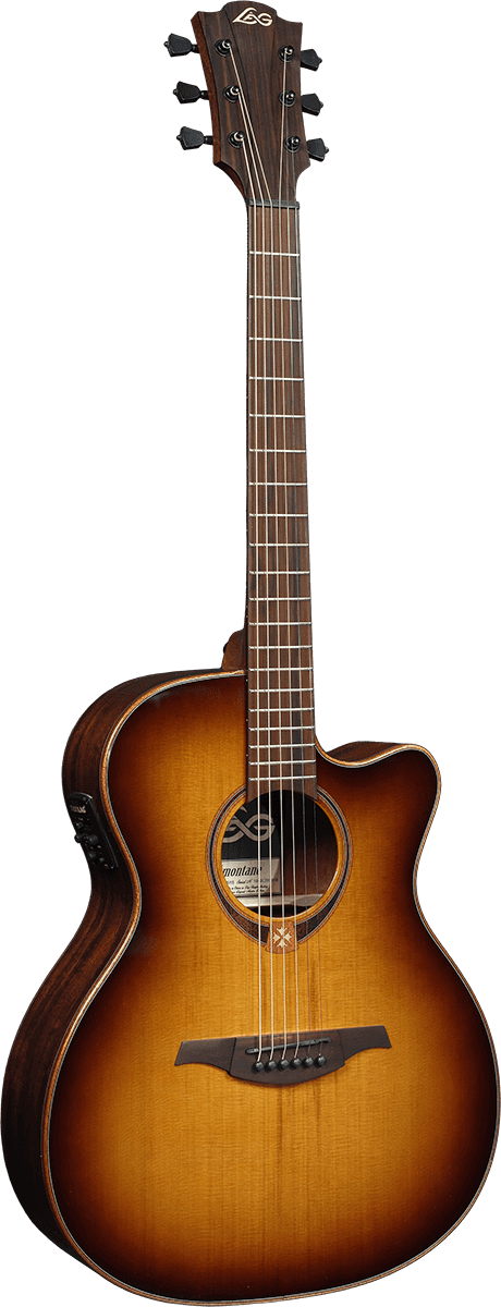 Guitare folk Lâg T118ACE-BRS - Voir en grand