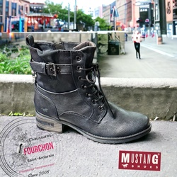 Bottines MUSTANG 1229-521-820 - CHAUSSURES FOURCHON