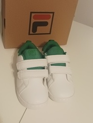 Chaussures sneakers Fila Enfants blanc vert - RCH