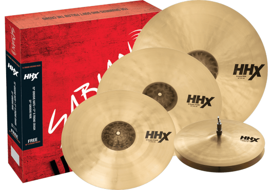 Pack cymbales HHX Groove pack - Voir en grand