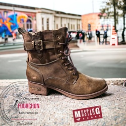 Bottines MUSTANG 1229-521-32 - CHAUSSURES FOURCHON