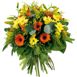 Bouquet rond - Bouquets ronds - DENI'S FLEURS - Voir en grand
