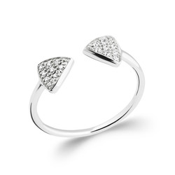 BAGUE ARGENT 925 RHODIE OZ - L'ANNEAU D'OR