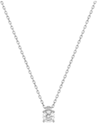 Collier pendentif or blanc et diamant - BIJOUTERIE STOERI - Les Nouveaux Bijoutiers