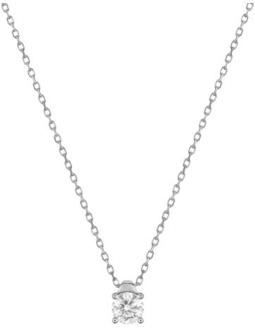 Collier pendentif or blanc et diamant - Colliers - BIJOUTERIE STOERI - Les Nouveaux Bijoutiers - Voir en grand