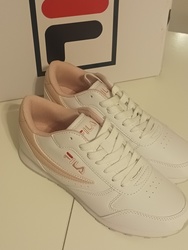 Chaussure Sneakers FILA blanches et roses - RCH
