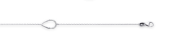 BRACELET ARGENT 925 RHODIE OZ - L'ANNEAU D'OR