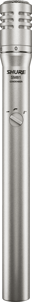 Micro filaire Shure SM81-LC - Voir en grand