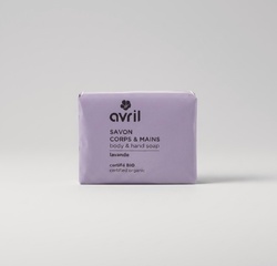 Savon Bio LAVANDE Corps & Mains AVRIL  - L'ECRIN DU BIEN ETRE (BIO)
