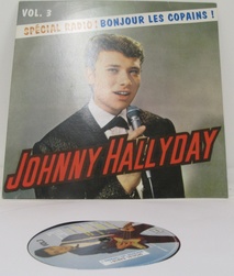 Lot A35 Johnny Hallyday. Bonjour les copains Volume 3 - RECYCLERIE DU PAYS DE BRAY