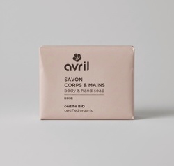 Savon Bio ROSE Corps & Mains AVRIL  - L'ECRIN DU BIEN ETRE (BIO)