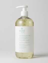 GEL NETTOYANT BIO 2 EN 1 BEBE 500ML AVRIL - L'ECRIN DU BIEN ETRE (BIO)