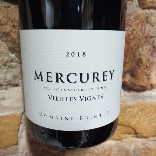 Mercurey Vieilles Vignes 2018 - Domaine Brintet - Vins Rouges - Terroirs &amp; Millésimes - Voir en grand