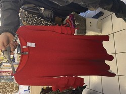 ROBE ROUGE PAILLETER T 36 38 - A L'EX