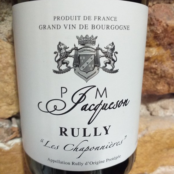 Rully Chaponnières 2019 - Domaine Jacqueson - Vins Rouges - Terroirs &amp; Millésimes - Voir en grand