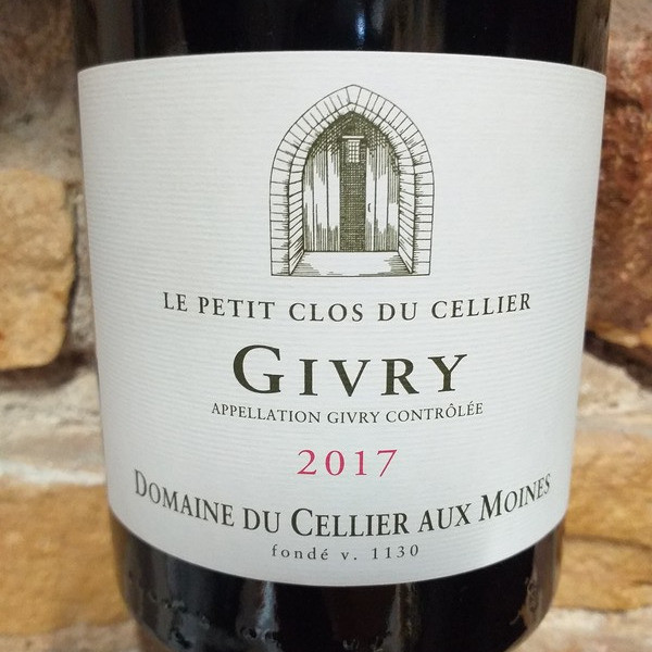 Givry Le Petit Clos du Cellier 2017 - Dme Cellier aux Moines - Vins Rouges - Terroirs &amp; Millésimes - Voir en grand